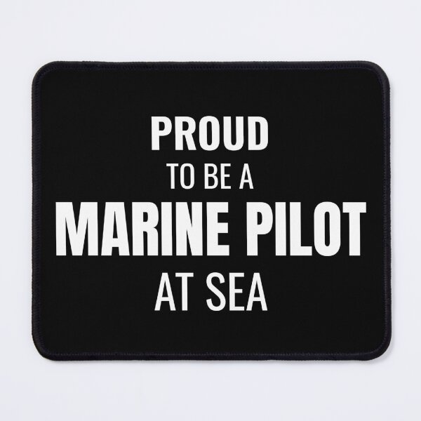 Item preview, Proud to be a Marine Pilot at Sea (White) designed and sold by ShipCrewNation.