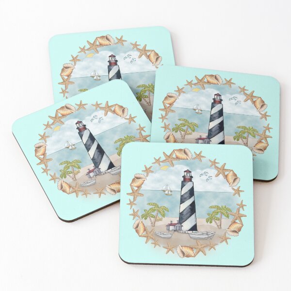 Item preview, Shells Florida Lighthouse designed and sold by artmuvz.