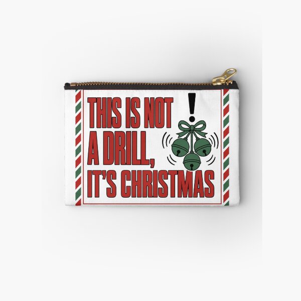 Item preview, This Is Not a Drill, It's Christmas designed and sold by CerealBoxInk.