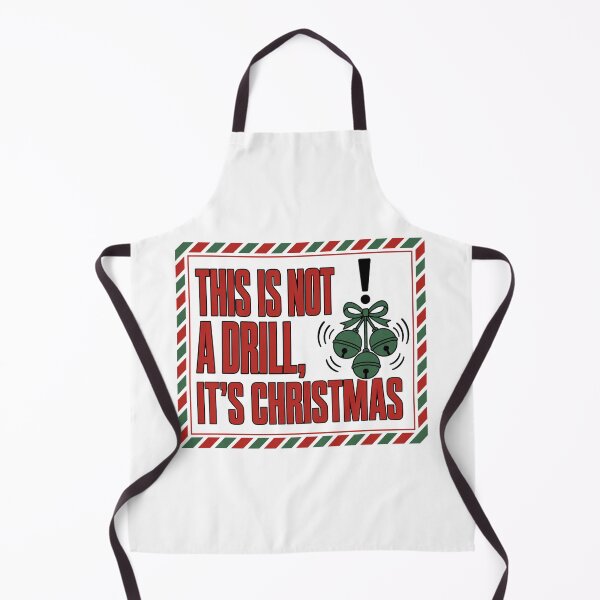 Item preview, This Is Not a Drill, It's Christmas designed and sold by CerealBoxInk.