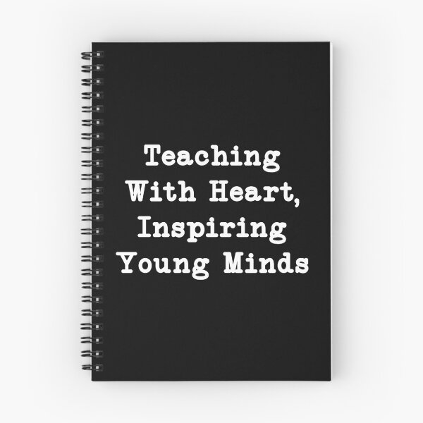Item preview, Teaching With Heart, Inspiring Young Minds,Teacher Shirt designed and sold by CloudyPress.