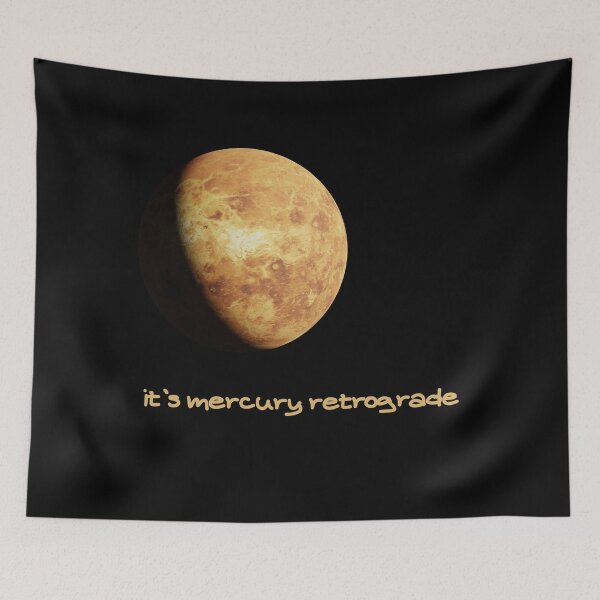 Item preview, MERCURY RETROGRADE designed and sold by Dark Arts and BOO.