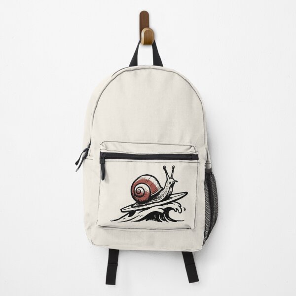 Item preview, Vintage Surfing Snail Riding Wave Board designed and sold by Amir Faysal.