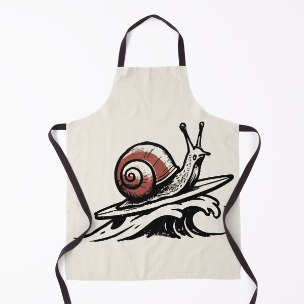 Item preview, Vintage Surfing Snail Riding Wave Board designed and sold by Amir Faysal.