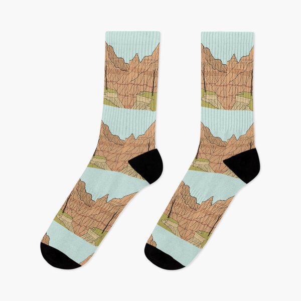 Item preview, Three of Wands in the Badlands  designed and sold by GeoSplore.