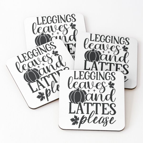 Item preview, Leaves and Lattes Please Autumn Coffee Lover Fall Design designed and sold by FuzionRaptor.