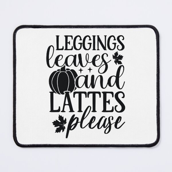 Item preview, Leaves and Lattes Please Autumn Coffee Lover Fall Design designed and sold by FuzionRaptor.