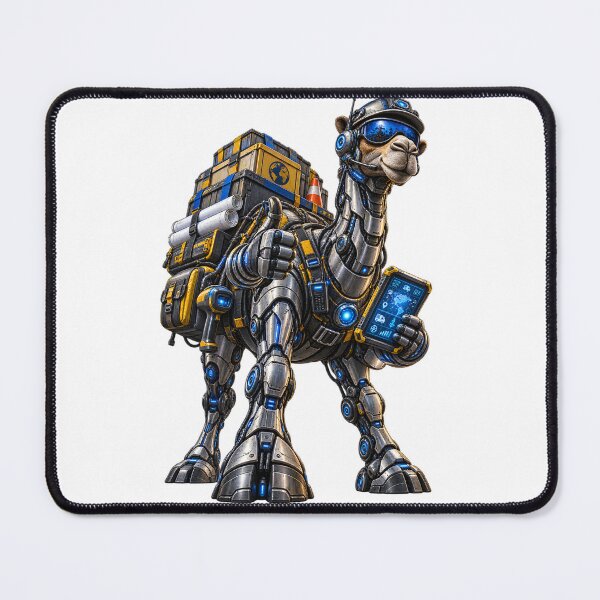 Item preview, Steel Camel Logistics Coordinator – Mechanical Industrial Worker designed and sold by SteelCoat Studio.