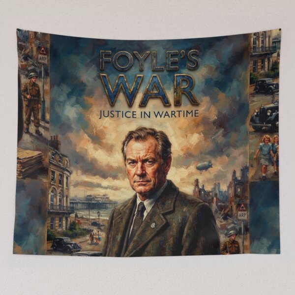 Item preview, Foyle's War Period Crime Fine Art Tribute designed and sold by Art's Diner.