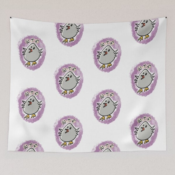 Item preview, WTF bird designed and sold by SombreroDoodles.