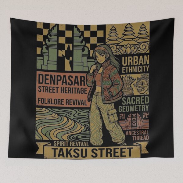 Item preview, Taksu Street Denpasar Urban Heritage Bali Culture designed and sold by cannsuh.