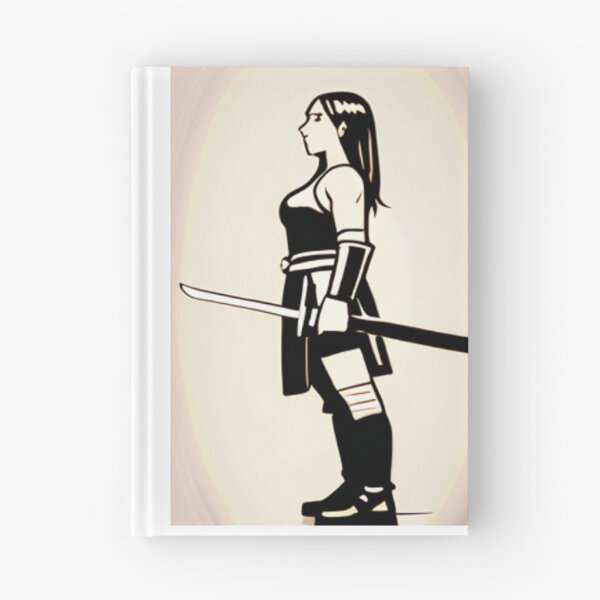Item preview, Illustration - Female Martial Arts Character, Aesthetic Inspired by Yoshitaka Amano designed and sold by AnimeShin.