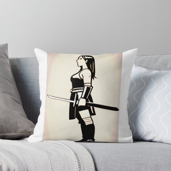 Item preview, Illustration - Female Martial Arts Character, Aesthetic Inspired by Yoshitaka Amano designed and sold by AnimeShin.
