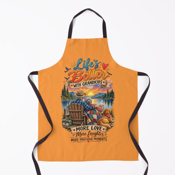 Item preview, Lifes Better With Grandkids Shirt Grandparents Lake Sunset designed and sold by HolidayMoods.