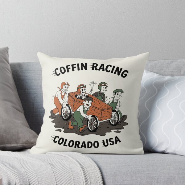 Item preview, Coffin Racing Colorado USA Vintage 30s Rubber Hose Cartoon designed and sold by KiwiRider.