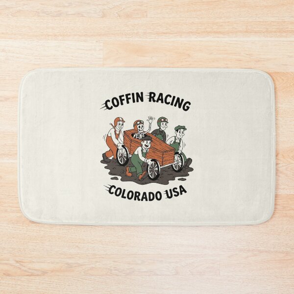 Item preview, Coffin Racing Colorado USA Vintage 30s Rubber Hose Cartoon designed and sold by KiwiRider.