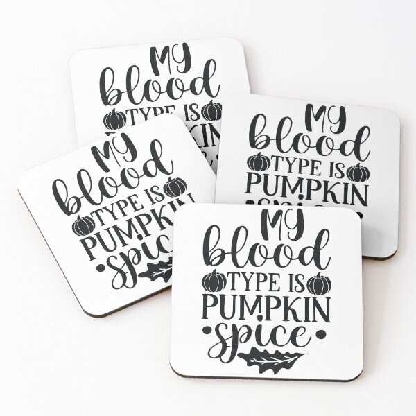 Item preview, Pumpkin Spice Blood Type Funny Fall Coffee Lover Design designed and sold by FuzionRaptor.