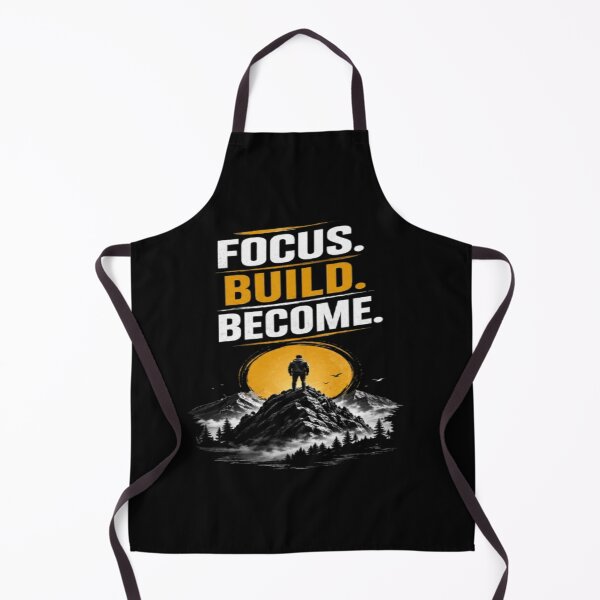 Item preview, Focus Build Become Motivational Mountain Growth designed and sold by v6ziix.