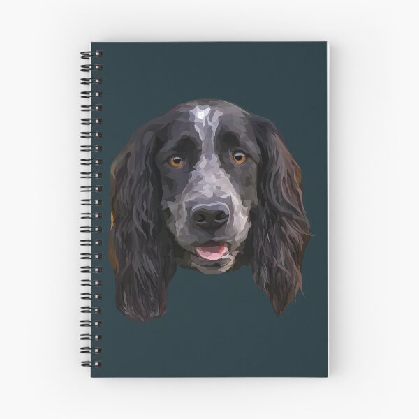 Item preview, Spaniel Geometric Design – Headshot Illustration designed and sold by Wheel and Woof.