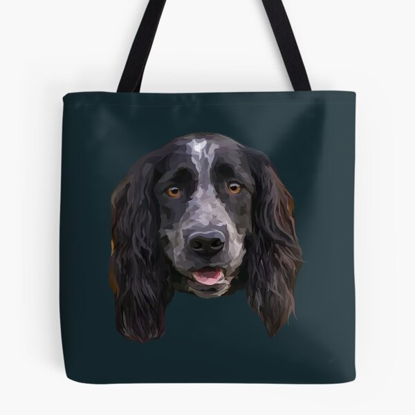 Item preview, Spaniel Geometric Design – Headshot Illustration designed and sold by Wheel and Woof.