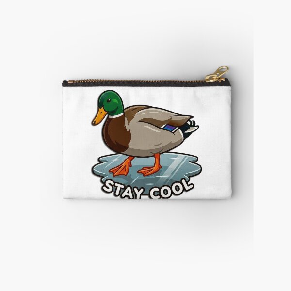 Item preview, Stay Cool Drake Mallard Duck Illustration designed and sold by FotoBastek.