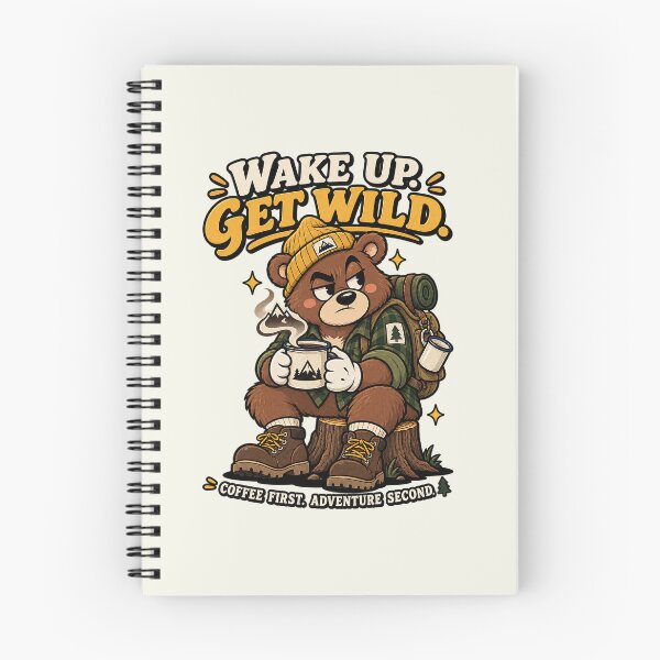 Item preview, Wake Up Get Wild Bear designed and sold by HoopeStylee.