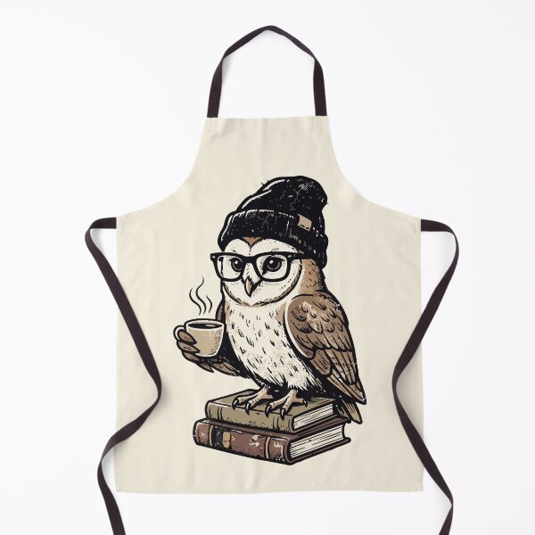 Item preview, Wise Hipster Owl Coffee Glasses Books Beanie designed and sold by Amir Faysal.