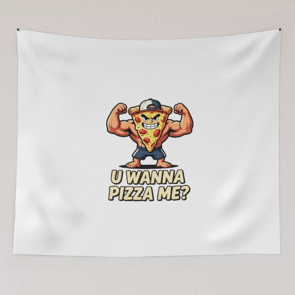 Item preview, You wanna pizza me quote designed and sold by Ashtreemeadow.