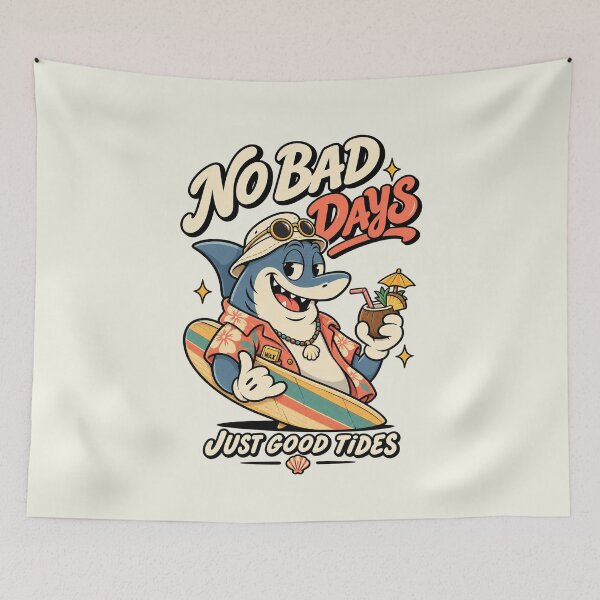 Item preview, No Bad Days Good Tides designed and sold by HoopeStylee.