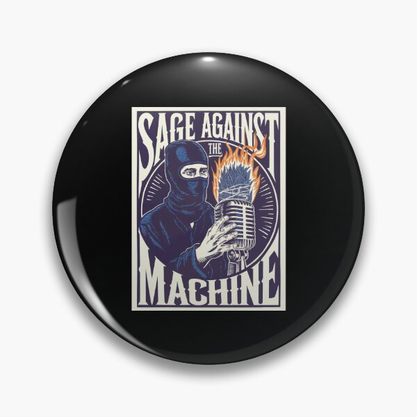 Item preview, Funny Smudging Sage Against the Machine designed and sold by Mystikos Art.