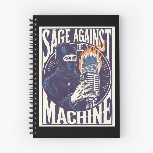Item preview, Funny Smudging Sage Against the Machine designed and sold by Mystikos Art.