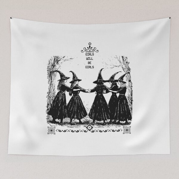 Item preview, Girls Will Be Girls Witch designed and sold by delllsdesigns.