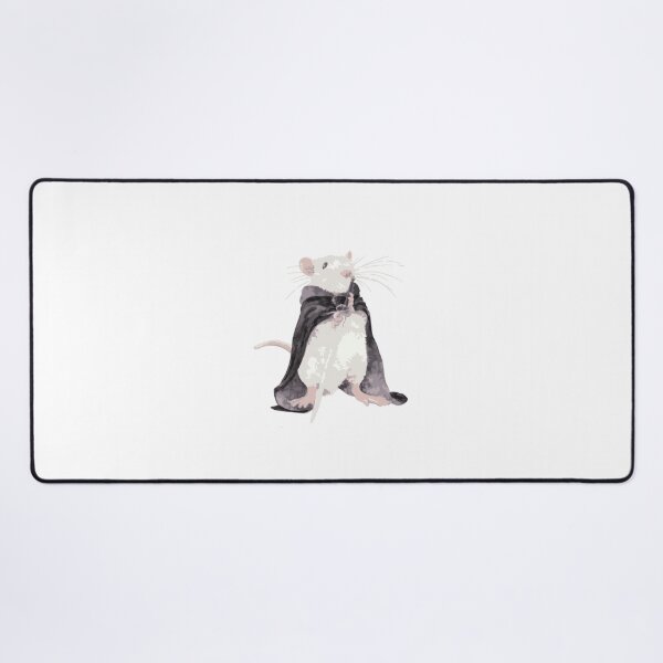 Item preview, Brave Mouse With Cape and Sword Ready to Face the World Cute Hero Artwork designed and sold by GeekMix.