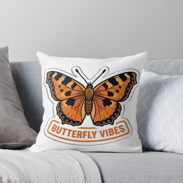 Item preview, Butterfly Vibes Orange Tortoiseshell Butterfly Illustration designed and sold by FotoBastek.
