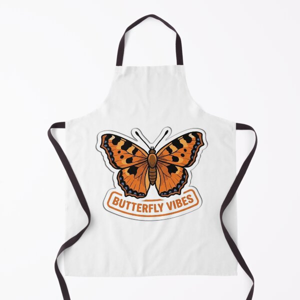 Item preview, Butterfly Vibes Orange Tortoiseshell Butterfly Illustration designed and sold by FotoBastek.