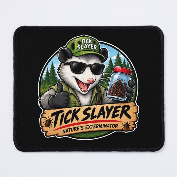 Item preview, Opossum Tick Slayer 2A designed and sold by CrumbBumStudio.