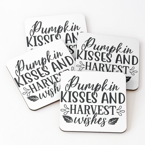 Item preview, Pumpkin Kisses and Harvest Wishes Cute Fall Vibes Design designed and sold by FuzionRaptor.