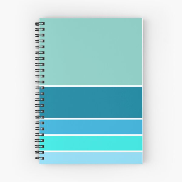 Item preview, Nautical Decor Stripes in Ocean Colors Retro Coastal Vibes 1/4 designed and sold by Beachy.