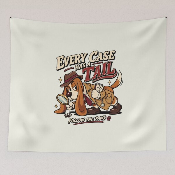 Item preview, Every Case Has A Tail designed and sold by HoopeStylee.