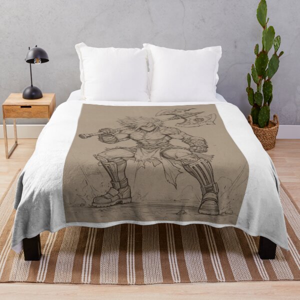 Item preview, Illustration - Muscular Fantasy Character, Refined Manga Aesthetic and Design designed and sold by AnimeShin.