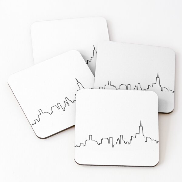 Item preview, Skyscraper Silhouettes designed and sold by IrynaAlex.
