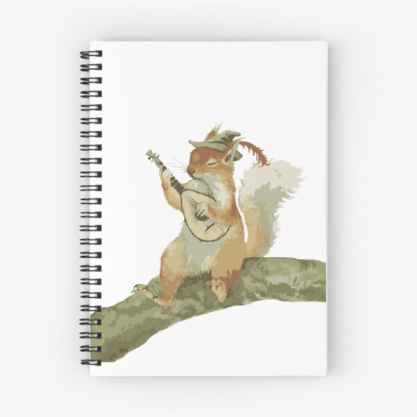 Item preview, Bard Squirrel Fantasy Character Cute Woodland Artwork designed and sold by GeekMix.