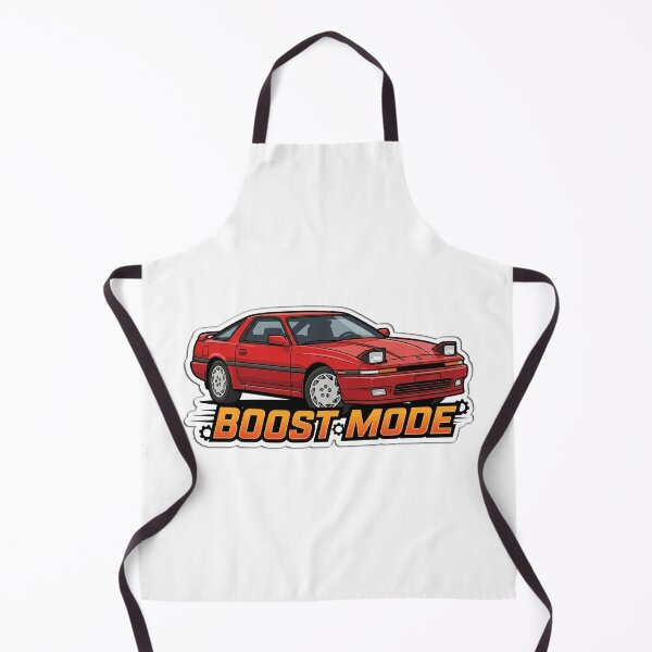 Item preview, Boost Mode Red Retro Sports Car Illustration designed and sold by FotoBastek.