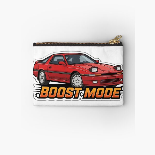 Item preview, Boost Mode Red Retro Sports Car Illustration designed and sold by FotoBastek.