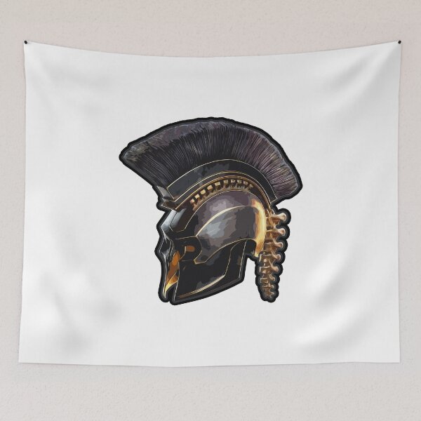 Item preview, King Agamemnon Helmet | Ancient Greek Warrior Artwork designed and sold by Zigmak.