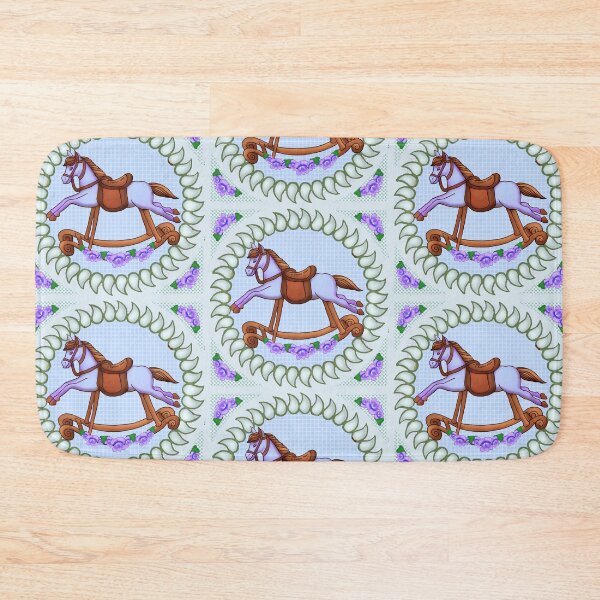 Item preview, Violets Rocking Horse designed and sold by artmuvz.
