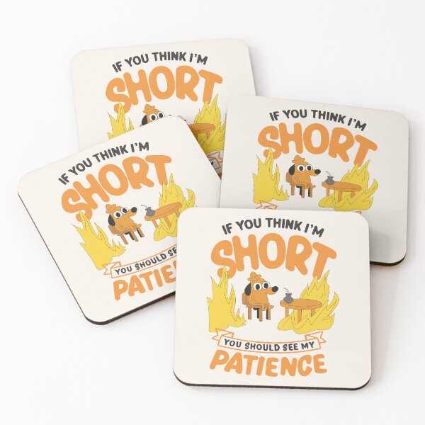 Item preview, You Should See My Patience Illustration designed and sold by beboplab.