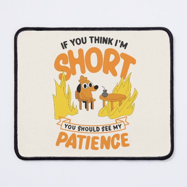 Item preview, You Should See My Patience Illustration designed and sold by beboplab.