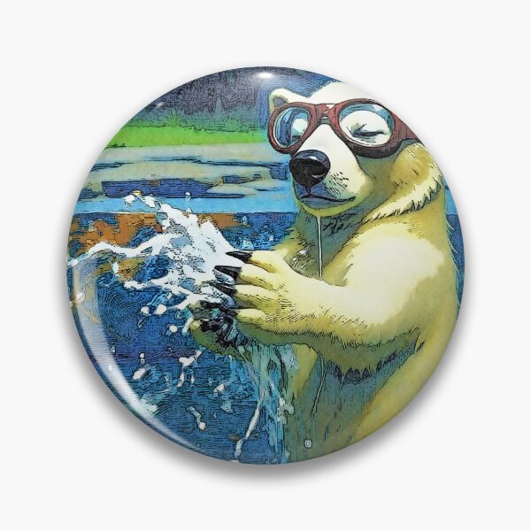 Item preview, Look Clean Paws - Polar Bear Cub Washing Paws  designed and sold by NaturePrints.
