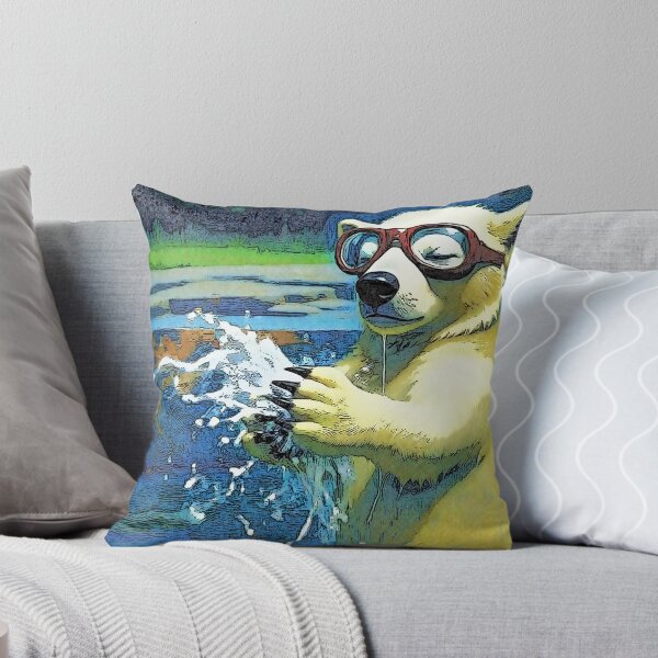 Item preview, Look Clean Paws - Polar Bear Cub Washing Paws  designed and sold by NaturePrints.